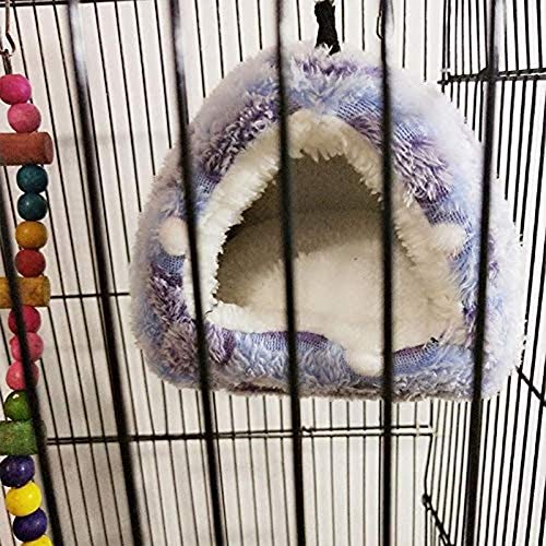 zyy Hamster Nido, Felpa Suave del Animal Doméstico De La Perrera, Caliente Multifuncional Cama Colgante, Dormitorio,Verde,15 * 17cm