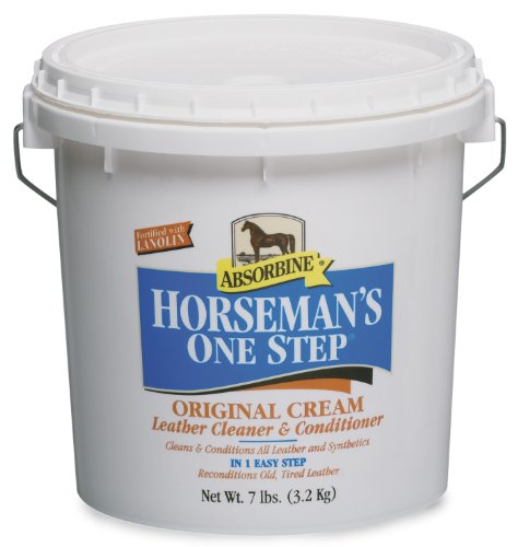 Absorbine Horseman's One Step - Jabón Limpiador de Cuero (425 g)