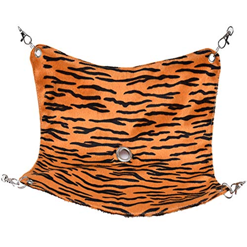 AchidistviQ Hamaca de planeador de azúcar, animales pequeños, sacos de siesta, columpio de cama colgante para hámsteres, chinchillas, cobayas, ardillas, juguetes S, color rojo rosa