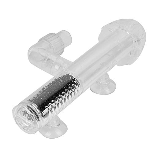 Acuario superficie Skimmer acrílico transparente eficaz película descremadora depósito de peces eliminación de la película de aceite para agua dulce o salada