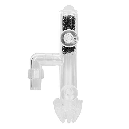 Acuario superficie Skimmer acrílico transparente eficaz película descremadora depósito de peces eliminación de la película de aceite para agua dulce o salada