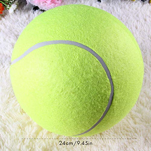 Ahagut Pelotas de Juguete para Perros Gigantes Pelotas de Tenis para Mascotas robustas Pelotas de Tenis Gigantes para Ejercicio de Mascotas Grandes