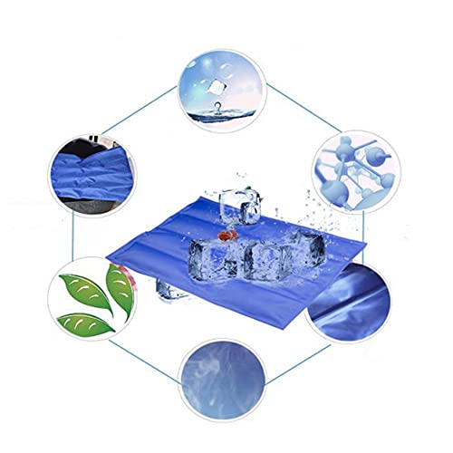 Alfombra Refrescante para Mascotas, Esterilla con Gel Auto Refrigerante para Perros y Gatos en Verano, Sin Nevera ni Electricidad (30x40cm)