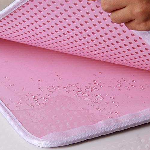 Alfombrilla para trampas de arena para gatos doble para mascotas, alfombra de arena para gatos premium, alfombra para caja de arena para gatos, alfombra impermeable universal para gatos y perros