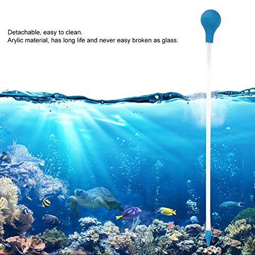 Alimentador de Coral, Dispensador de Comida para Peces, Alimentador Automático de Coral, Alimentador de Acuario de 16 Pulgadas, Alimentador de Coral Acrílico para Peces Marinos, Coral para