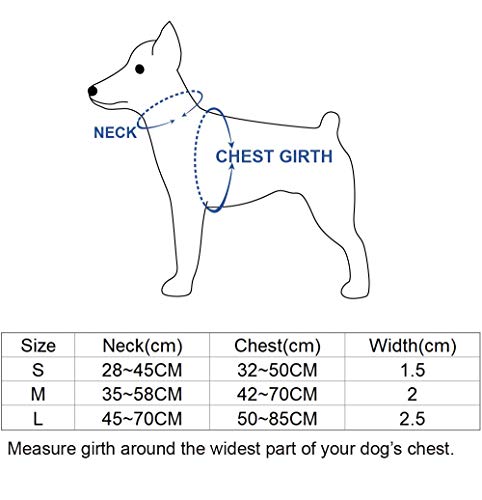 Amazon Brand - Umi - Arnés clásico Ajustable para Perros, Talla L, Azul Marino
