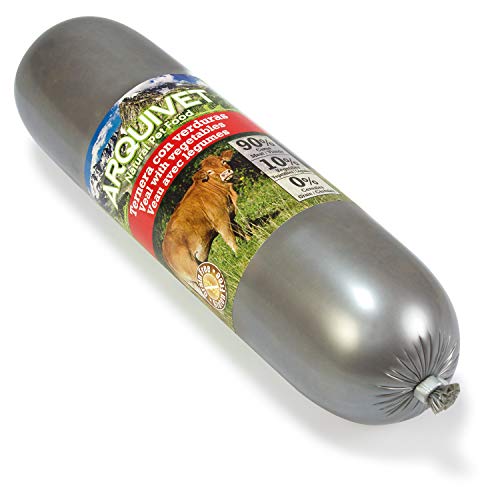 Arquivet Salchicha Ternera con verduras - comida perros - 500 g