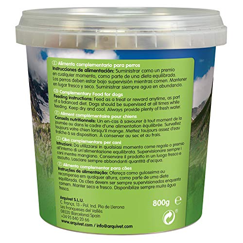 Arquivet Soft Snacks para Perro Mini huesitos Mix 800 gr - Snacks en Forma de Mini huesitos - Golosinas, chuches, premios y recompensas caninas - Alimento complementario
