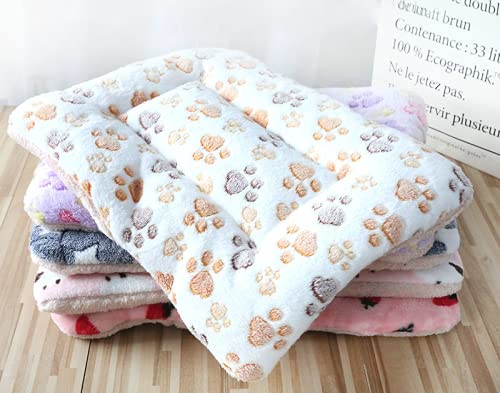 Baodaner Cojín suave y cálido, cojín para perro, perreras de dibujos animados para mascotas, colchonetas de dormir para perros con edredones de algodón (69 x 48,6)