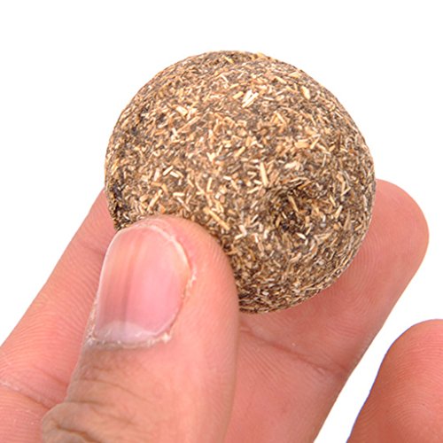 Boji Bolas de menta para gatos (1 unidade), nuestras bolas de menta están hechas 100% de Catnip natural | Empleo y juego para gatos y gatos