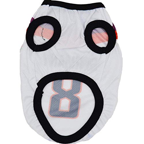 Camiseta de perro de la Copa Mundial de 1 pieza, camiseta de fútbol, ​​disfraz de perro, pijama de perro de fútbol nacional, ideal para atuendo de verano para perros y gatos