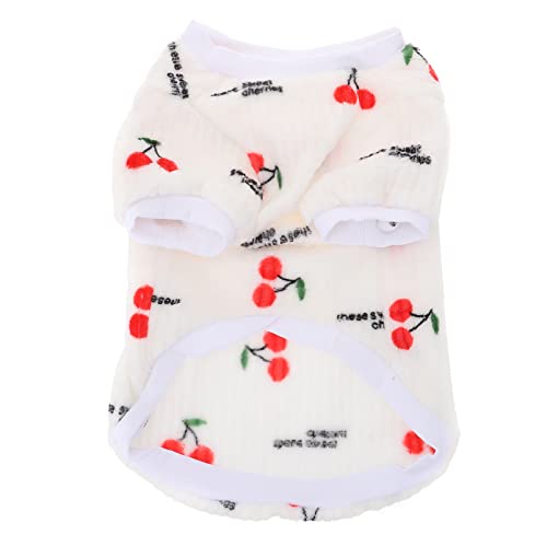Cat Dog Fleece Ropa de Lana de Perrito Ropa de Lujo de Perros de Invierno Suéter de Perro para Pequeño Gato de Perro Medio (Tamaño XXL)