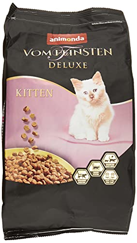 Comida para gatos animonda Vom Feinsten Deluxe Kitten, pienso para gatos en etapa de crecimiento, ave, 1,75 kg