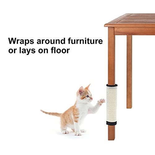 Compras Locas Alfombra para rascar de sisal, rascador Multiusos para Gatos para rascadores para Gatos(S)