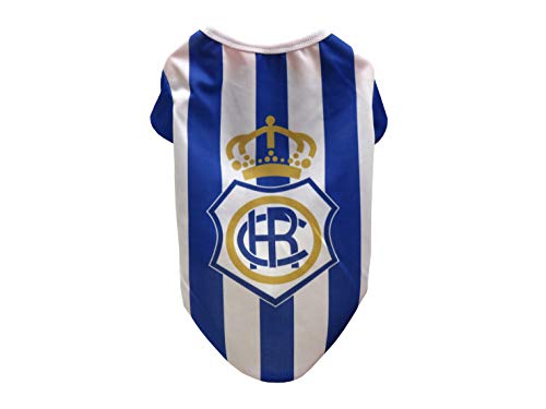 CYP BRANDS - Recreativo de Huelva - Camiseta para Perro - Talla XXS