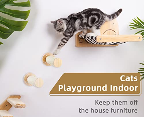 DaizySight - Escaleras para rascador de pared para gatos