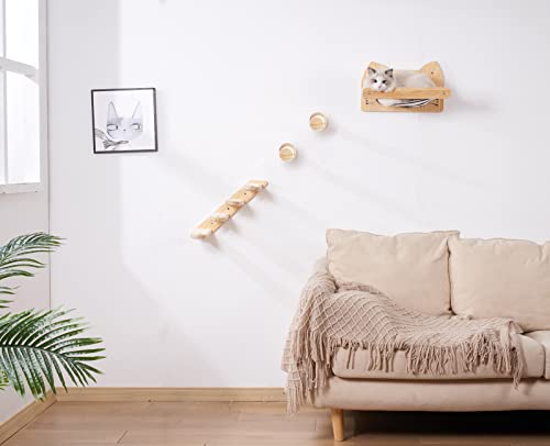 DaizySight - Escaleras para rascador de pared para gatos