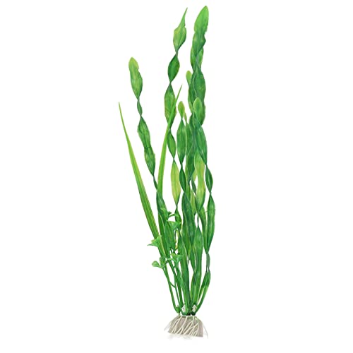 Decoraciones para Plantas de Peceras, 8 Piezas, Fáciles de Limpiar, Plantas de Agua de Algas Artificiales de Textura Suave para Decoración de Acuarios