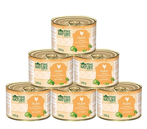 Dehner Fine Nature - Comida para Perros Adultos, Calidad alimentaria, Pollo