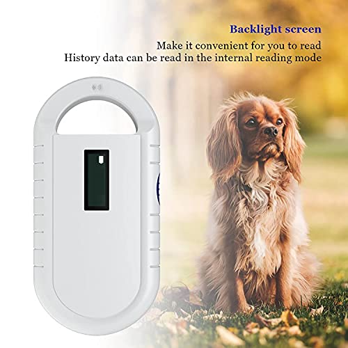 Escáner De Chips De Animales, Lector De Etiquetas De Identificación De Mascotas, Pantalla OLED, USB Recargable, Adecuado Para Resolver La Pérdida, El Abandono Y La Difícil Supervisión De Perros De