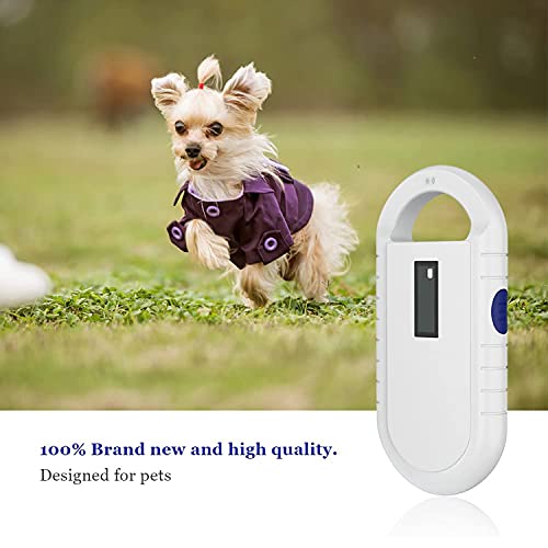 Escáner De Chips De Animales, Lector De Etiquetas De Identificación De Mascotas, Pantalla OLED, USB Recargable, Adecuado Para Resolver La Pérdida, El Abandono Y La Difícil Supervisión De Perros De