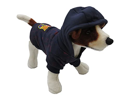 FC Barcelona SU-01M-BC Sudadera para Perro, Talla M (CyP Brands)