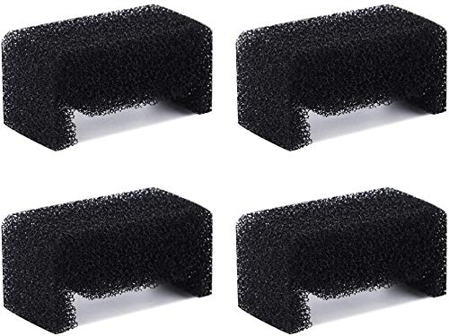 Filtros Fuente Gatos, Pet Water Fountain, Filtros Espuma para Dispensador Agua Mascotas, Filtro de Espuma de Repuesto para Fuente de Agua de Gato y Perro (4 pcs)