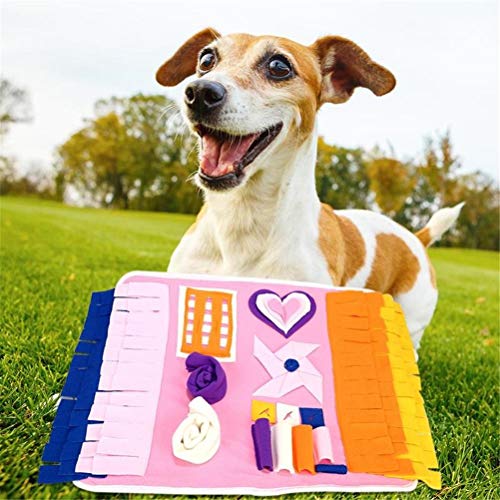 Flashing Juguetes Portátiles Para Mascotas Almohadilla De Alimentación Para Perros Tiras Coloridas De Tela Para Perros Atraen A Las Mascotas Almohadilla De Interés Alfombrilla Para Olfatear Entrenamie