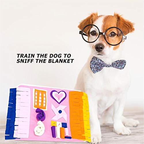 Flashing Juguetes Portátiles Para Mascotas Almohadilla De Alimentación Para Perros Tiras Coloridas De Tela Para Perros Atraen A Las Mascotas Almohadilla De Interés Alfombrilla Para Olfatear Entrenamie
