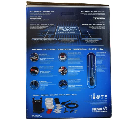 Fluval A443 207 Filtro Externo, Schwarz