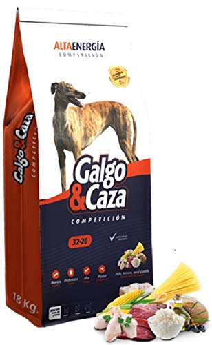 Forzecan Galgo y Caza, pienso Apto para competición 18Kg