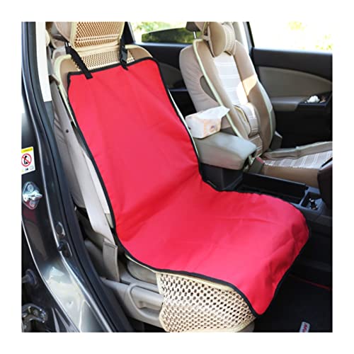 Funda Coche Perro Coche Rojo Impermeable Asiento Trasero Perro Mascota Perro Asiento Almohadilla Trasera Seguridad Accesorios De Viaje Gato Y Perro Portador De Mascotas Cubre Asientos Coche Perro