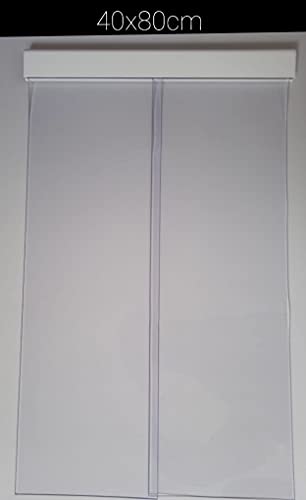 Genérico Cortina Aislante para Mascotas (Grande, Blanco) 40X80CM