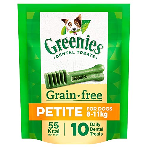 Greenies Snack Dental Grain free Petite para perros de 7kg a 11kg (170g)