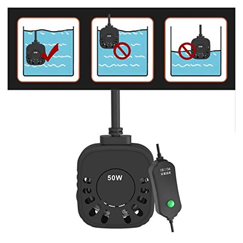 GUANGHEYUAN-J 100W / 150W / 50W Mini Calentador De Tortugas De Acuario con Tortugas Protectoras TORTUMAS Hot Rod TEMPERATORIO Control AUTOMÁTICO Tanque DE Peso (Colore : 100W)