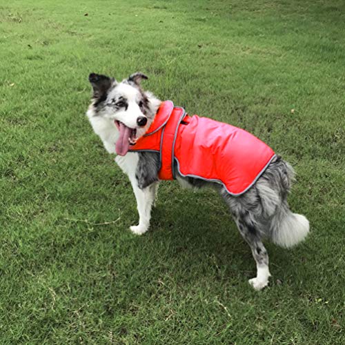 GuardGal Perro de Las Tiendas fríos, Impermeable, de Mascotas Chaleco Suave Confortable Invierno Abrigo