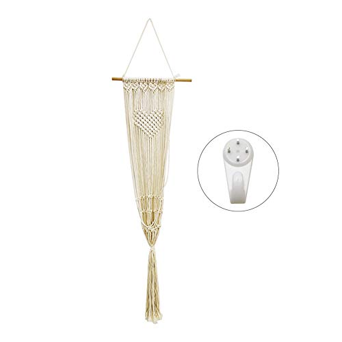 Hamaca para gatos – Tapiz de cama columpio, macramé, cuerda de algodón, tapiz para colgar en la pared, ventana para dormir, hamaca para gatos