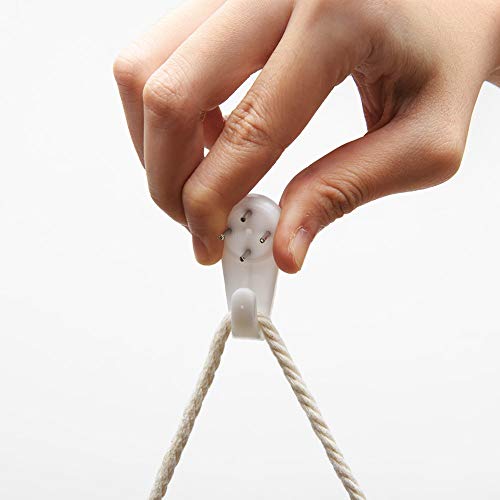 Hamaca para gatos – Tapiz de cama columpio, macramé, cuerda de algodón, tapiz para colgar en la pared, ventana para dormir, hamaca para gatos