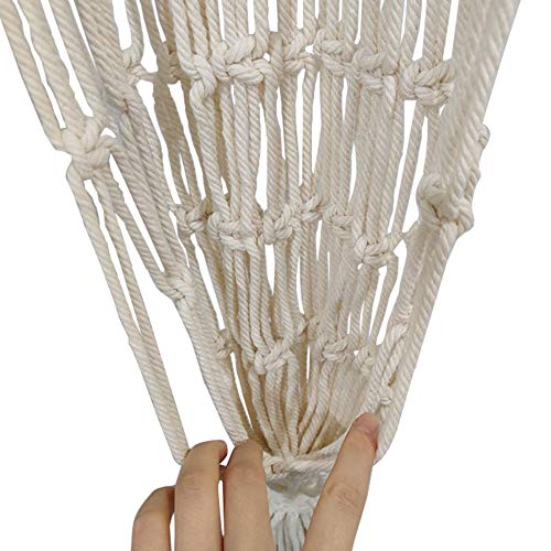 Hamaca para gatos – Tapiz de cama columpio, macramé, cuerda de algodón, tapiz para colgar en la pared, ventana para dormir, hamaca para gatos