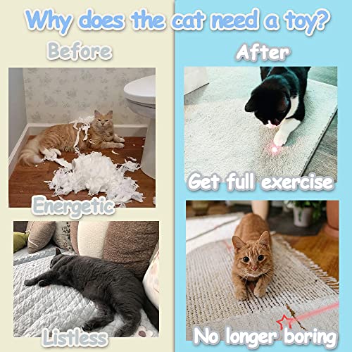 Havenfly Juguetes para Gatos con Carga USB, 4 Piezas 4 Colores, Cepillo de Dientes Envolvente Completo para Gatos y Perros, FáCil de Limpiar los Dientes y Evitar el Mal Aliento