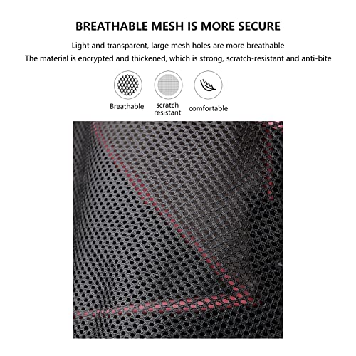 HGML Cochecito De Mascotas, 4 Ruedas Cochecito De Perro Ligero, Cochecito De Mascotas Plegable Perro/Gato Carro De Viaje, con Cesta De Almacenamiento Pink