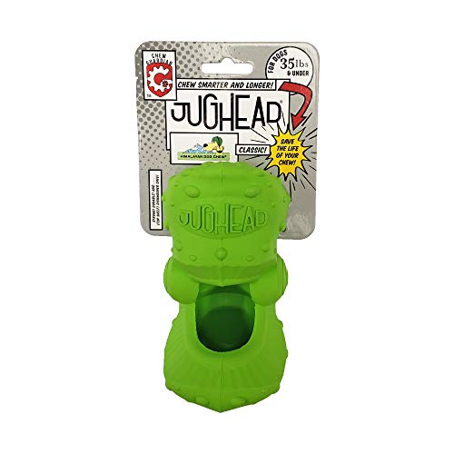 Himalayan Pet supply Jughead Classic - Chews, masticar más inteligente, masticar más tiempo, verde lima, pequeño