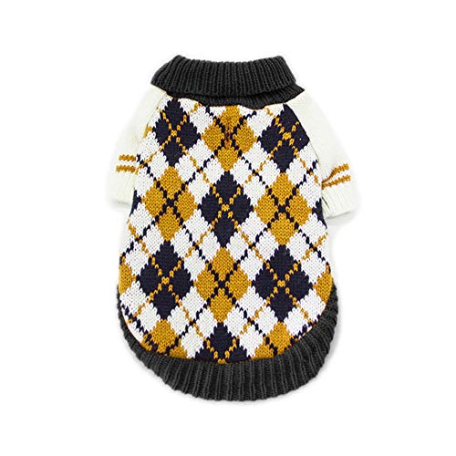 Idepet suéter para Mascotas, Ropa cálida de Invierno para Perros y Gatos, Abrigo cómodo para Mascotas, Disfraz de Cachorro, Jersey de Gatito, Ropa para Perros pequeños, medianos Grandes, Gatos