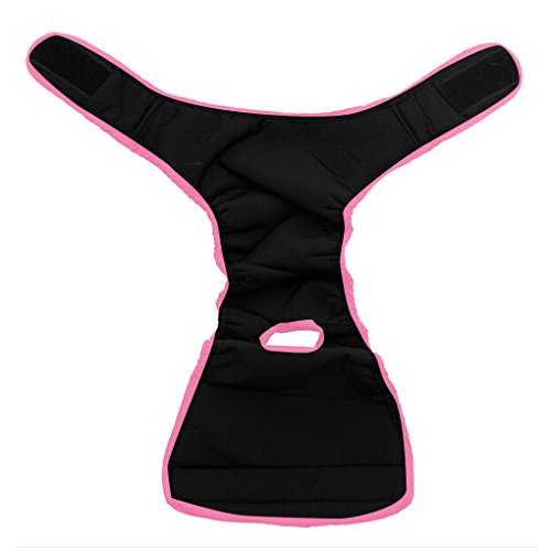 IPENNY Pañales de perro hembra lavables para perros - Braga de calor para perros - Pañales no desechables - Reutilizables para animales de compañía higiénica