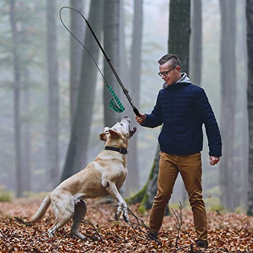 Juguete profesional para perros con forma de ángel, ideal para entrenar al aire libre, para promover el perro de forma interactiva con cuerda y cuerda de repuesto.