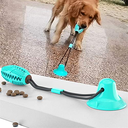 Juguetes Para Perros Para Mascotas Para Pequeños Y Medianos Dientes Para Perros Fáciles De Limpiar Juguetes De Silicio Silicon Sucker Redondo El Alimentador Ovalado Tiene Juguetes De Bola De Empuje So