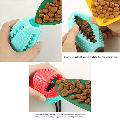Juguetes Para Perros Para Mascotas Para Pequeños Y Medianos Dientes Para Perros Fáciles De Limpiar Juguetes De Silicio Silicon Sucker Redondo El Alimentador Ovalado Tiene Juguetes De Bola De Empuje So