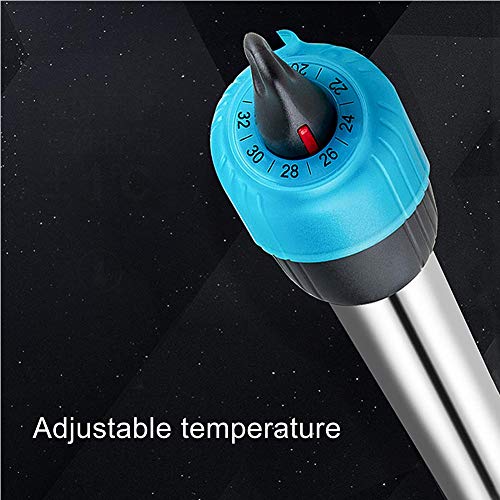 J&Z Calefacción De Acuario Pequeño, Controlador De Temperatura para Acuario, Acero Inoxidable Calentamiento Acuario para Agua Dulce Y Mar Calefacción Tropical,200W