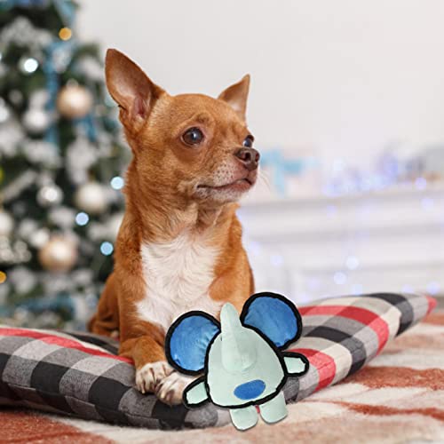 Ksruee Juguetes de Peluche para Perros Juguetes para Masticar | Juguetes interactivos de Oso Elefante para Perros | Bonito Juguete de Peluche para Perro chirriante para Perros Grandes y pequeños