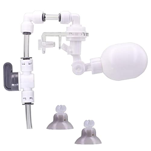 Llenado de agua automático Válvula de flotador ajustable Solución de llenado automático para agua dulce y salada Fácil montaje para pecera Controlador de llenado automático de agua Válvula de